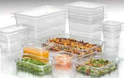 Bac gastronorme en copolyester cristal plus GN 1/1 Ht 10 cm Matfer