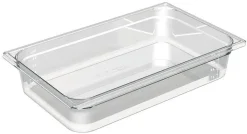 Bac gastronorme en copolyester cristal plus GN 1/1 Ht 10 cm Matfer