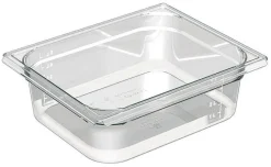 Bac gastronorme en copolyester cristal plus GN 1/2 Ht 15 cm Matfer