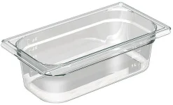 Bac gastronorme en copolyester cristal plus GN 1/3 Ht 10 cm Matfer