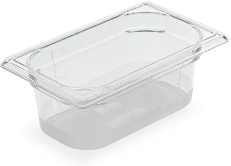 Bac gastronorme en copolyester cristal plus GN 1/9 Ht 6,5 cm Matfer