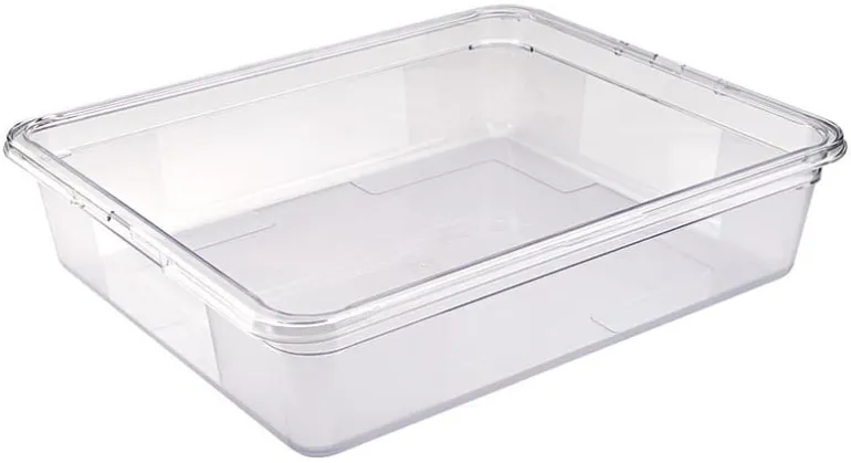 Bac gastronorme en copolyester cristal plus GN 2/1 Ht 15 cm Matfer