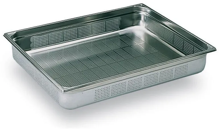 Bac gastronorme perforé GN 2/1 Ht 5,5 cm Matfer