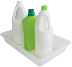 Bac plat blanc 5 litres 43 x 28 x ht 7 cm Gilac