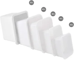 Bac renforcé emboitable 55 litres 55 x 43 x ht 38 cm Gilac