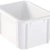 Bac stockage renforcé 15 L blanc Gilac