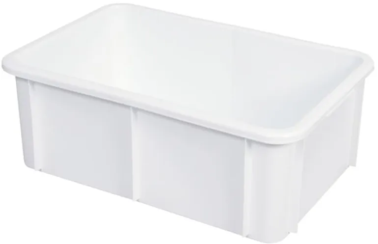 Bac stockage renforcé 35 L blanc Gilac