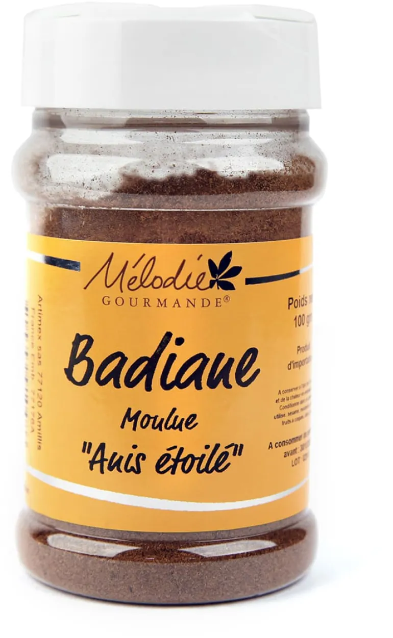 Badiane en poudre 100 g Mélodie Gourmande