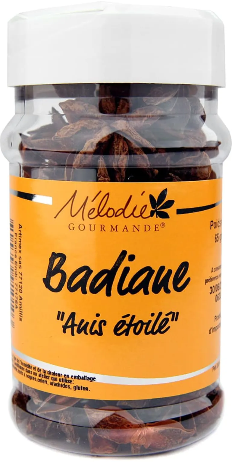 Badiane ou anis étoilé 65 g Mélodie Gourmande
