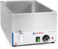 Bain-marie électrique avec vidange