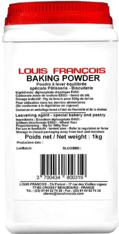 Baking Powder levure chimique 1 kg Louis François