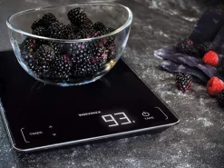 Balance de cuisine EL noire Portée 15 kg précision 1 g Soehnle