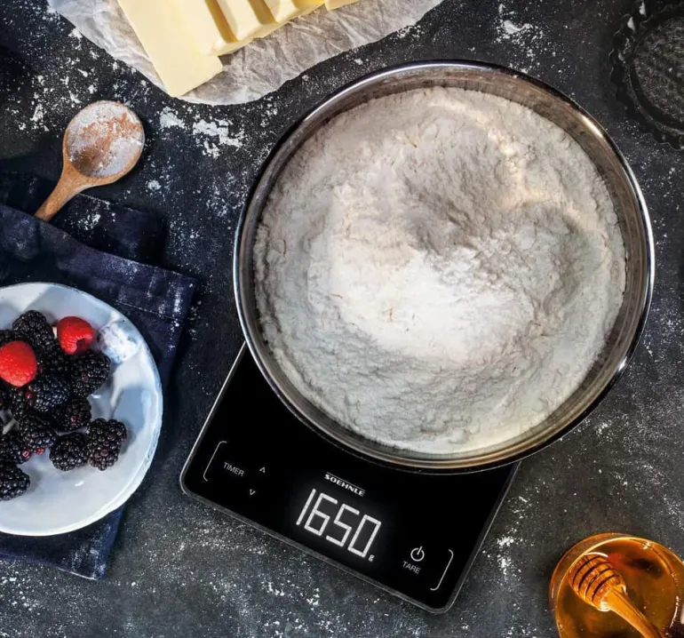 Balance de cuisine EL noire Portée 15 kg précision 1 g Soehnle