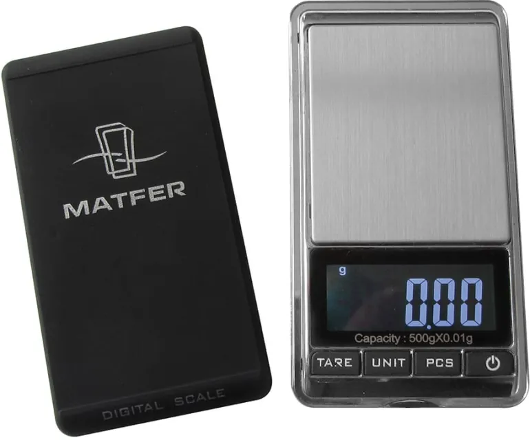 Balance de poche Portée 500 g précision 0,01 g Matfer