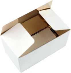 Ballotins blanc intérieur or pour chocolats 250 g (x 5)