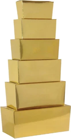 Ballotins or intérieur Or pour chocolats 500 g (x 50)