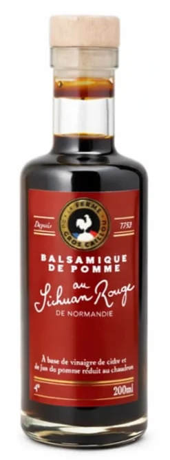 Balsamique de pomme au Sichuan rouge 20 cl La Ferme du Gros Caillou