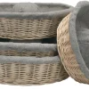 Banneton boulanger Couronne en osier entoilé Ø 34 cm Matfer