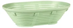 Banneton ovale à fermentation pour 1 kg de pâte 26,5 x 17 x 9 cm Gilac