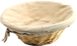 Banneton rond entoilé Ø 22 cm