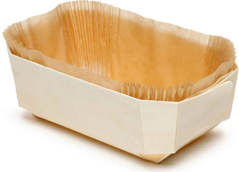 Barquette bois Duc 17,5 x 11 x ht 6 cm Lot de 10 Panibois