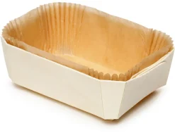 Barquette bois Prince 14 x 9,5 x ht 5 cm Lot de 10 Panibois