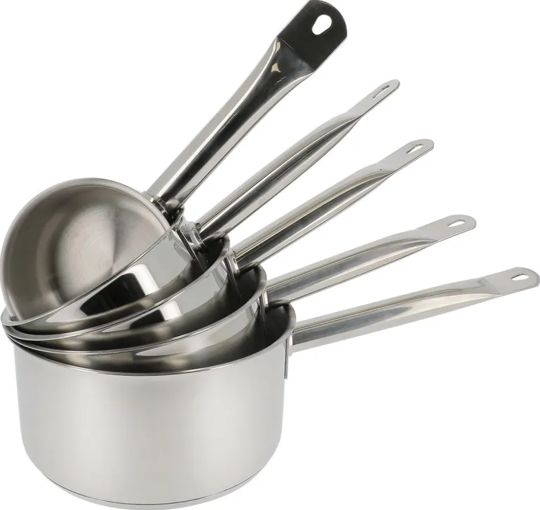 Batterie de casseroles inox 5 pièces Baumalu