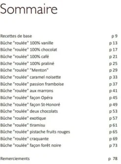 Bûches roulées d'hier à aujourd'hui. Stéphane Glacier