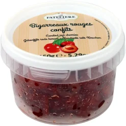 Bigarreaux rouges confits 150 g La Patelière