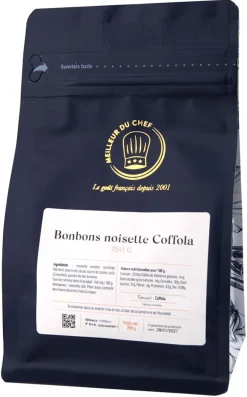 Bonbon noisette café 250 g Coffola