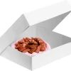 Boîte à entremets carrée blanche hauteur 8 cm 18 x 18 cm (x 10)