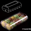 Boîte à macarons Macado blanc nacré pour 12 macarons Silikomart
