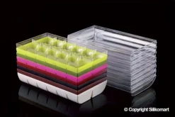 Boîte à macarons Macado transparente pour 12 macarons Silikomart