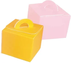 Boîte pliante pour glace 1/2 litre (x 25) coloris jaune Mallard Ferrière