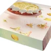 Boîte tarte carrée "Exquise" hauteur 5 cm 16 x 16 cm (x 50)
