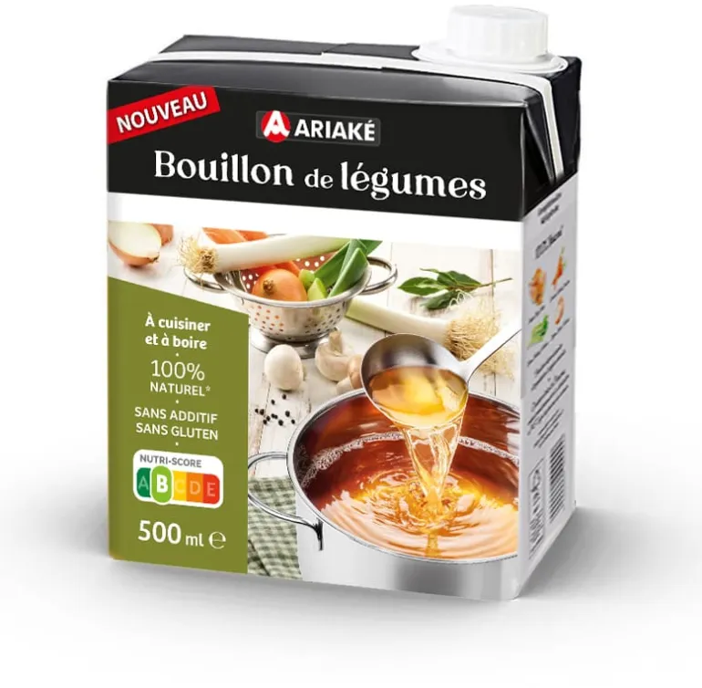 Bouillon de légumes 500 ml Ariake