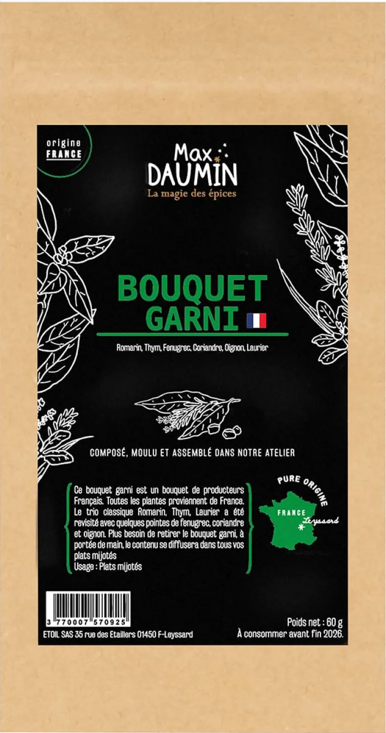 Bouquet Garni Recette Maison 60 g Max Daumin