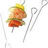 Brochette inox 12 cm (x 12)