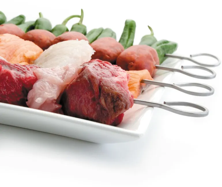 Brochette inox 30 cm (x 6) Lacor