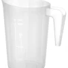Broc plastique gradué 2 litres