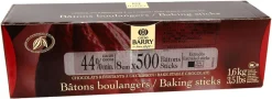 Bâtons de chocolat (x 500) pour pain au chocolat 1,6 kg Cacao Barry