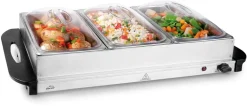 Buffet chauffant 3 bacs Lacor