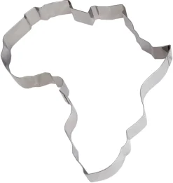 Cadre inox forme Afrique 35 x 32,5 cm Gobel