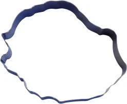 Cadre inox forme Réunion 25 x 20 cm Gobel