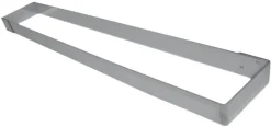 Cadre à mousse inox ht 4,5 cm 57 x 9 cm Mallard Ferrière