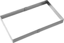 Cadre pour Flexipan® Entremets ht 4,5 cm 55 x 35,5 cm Matfer