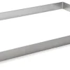 Cadre à pâtisserie inox 57 x 37 x ht 3,5 cm De Buyer
