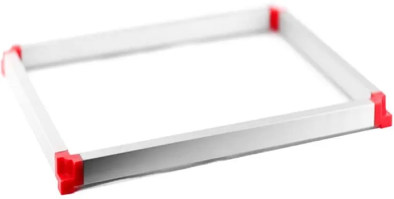 Cadre supplémentaire rouge ht 1,5 cm 40 x 30 cm Matfer