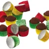 Caissette chocolat aluminium (x 1000) 4 couleurs Nordia