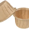 Caissette écrue (x 200) ingraissables Ø 4,3 x ht 3,8 cm Nordia